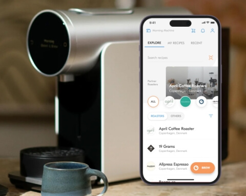 IoT platform development for smart coffee machine manufacturer - Teaser - Lemberg Solutions